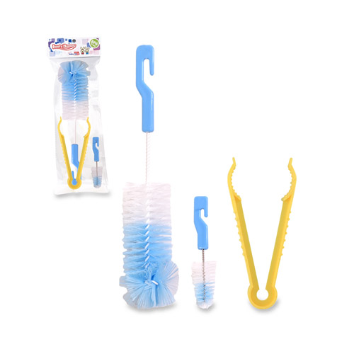 Sikat Botol + Jepitan Botol Ktg