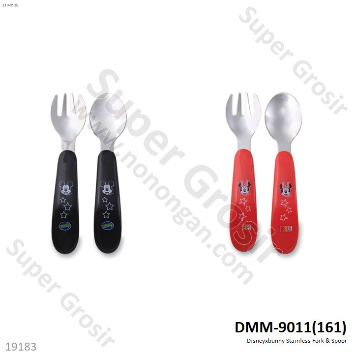 Disneyxbunny Stainless Fork &amp; Spoon 	