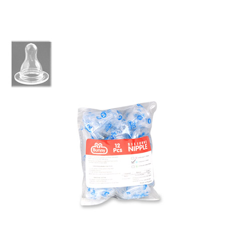 Silicone Nipple Basic Isi 12pc