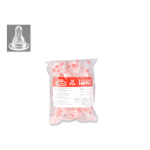 Silicon Nipple Basic Isi 12pc