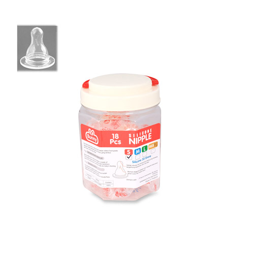 Silicone Nipple Uk.S Isi 18Pcs