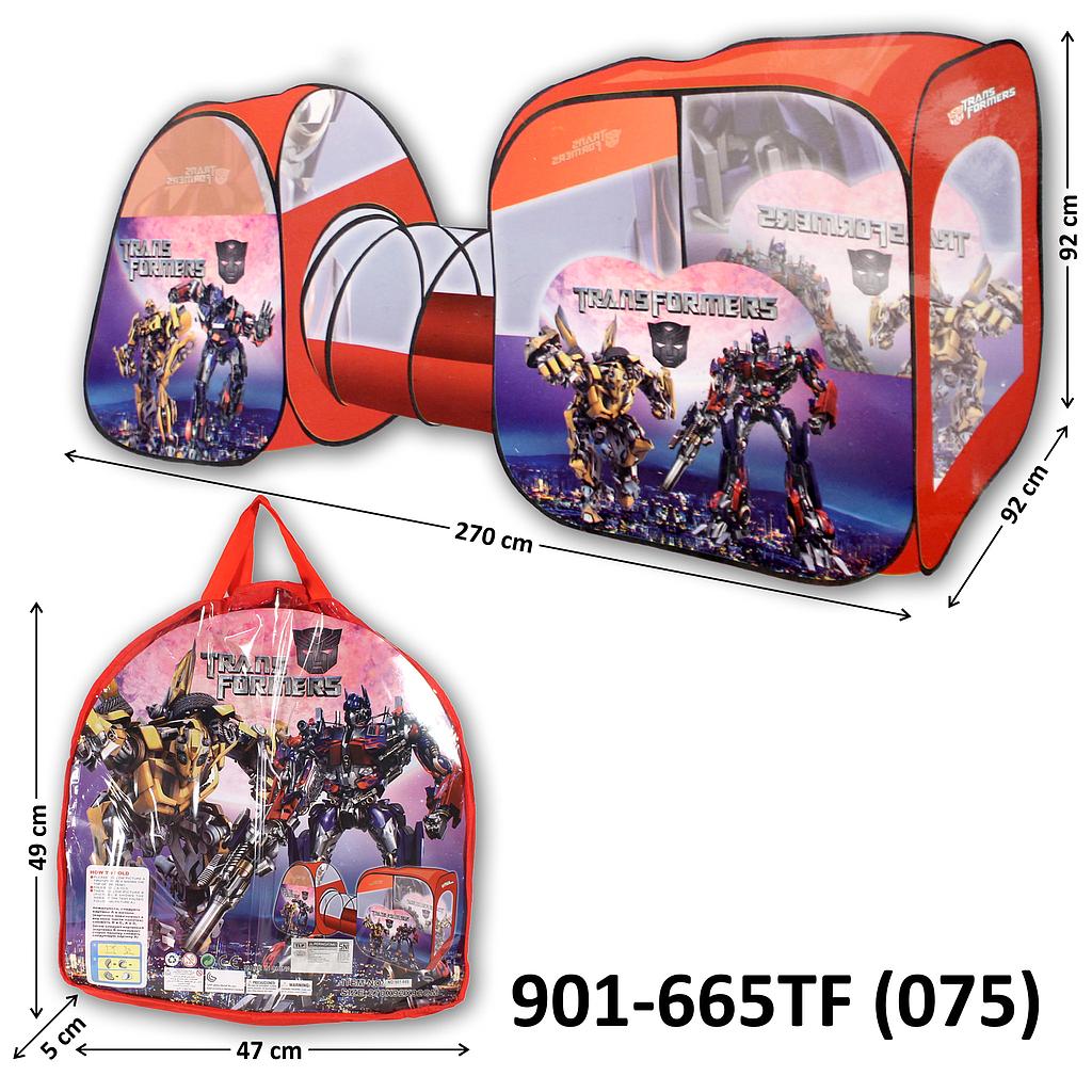 Tenda Double Terowongan Gambar Transformers Ktg @18