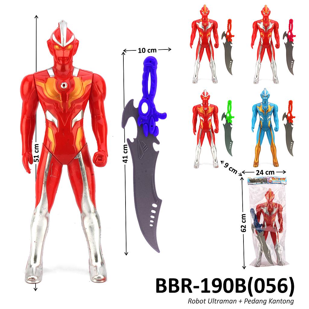 Action Figure Ultraman Set Pedang 50 cm B/O Suara Lampu Ktg @36