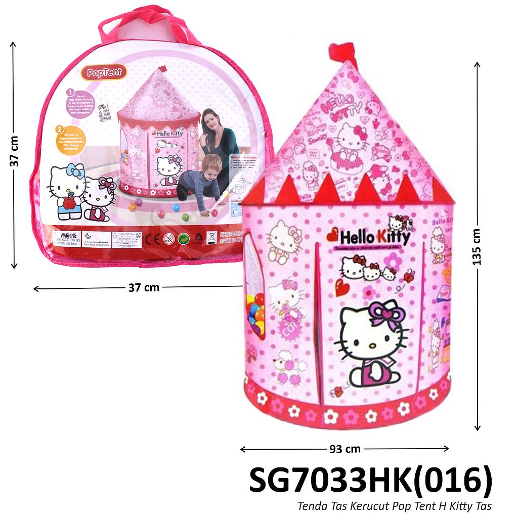Tenda Anak Kastil Hello Kitty Pop Tent Tas @24