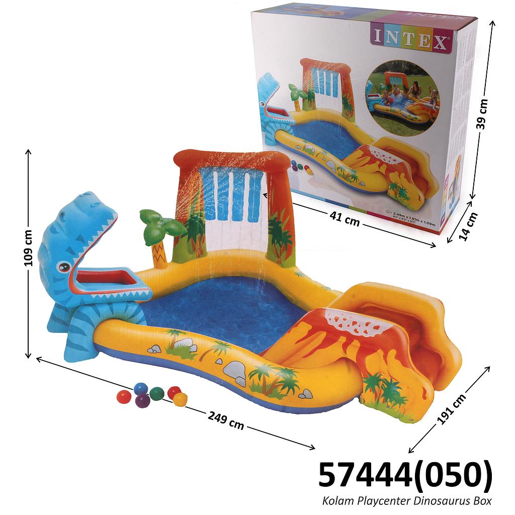 Kolam Renang Anak Intex Playcenter Dinosaurus Box @2