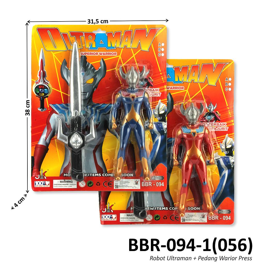 Action Figure Ultraman Set Pedang Oltraman Press @90