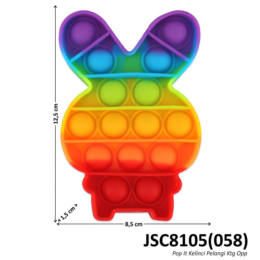 Pop It Kelinci Pelangi Ktg Opp @400
