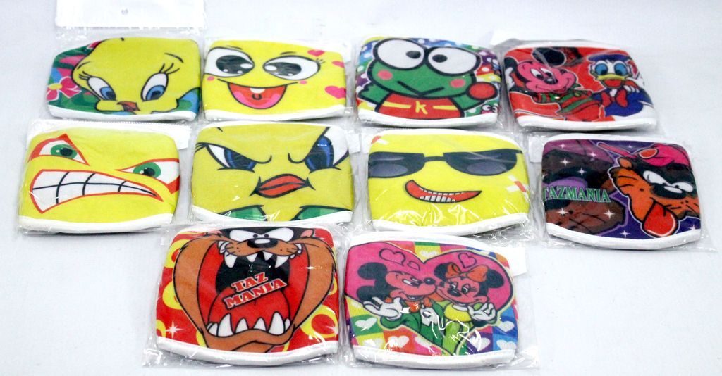 Masker Kain Anak Karakter Ktg Opp @1200