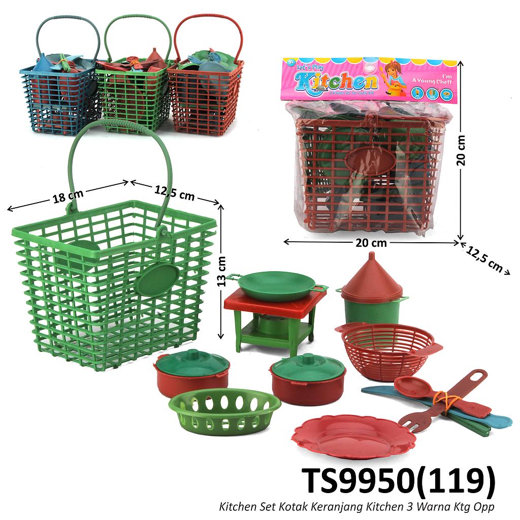 Cooking Set Keranjang Tas Kotak Kitchen Ktg Opp @42
