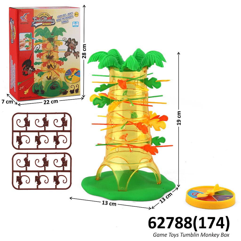 Game Toys Tumbling Monkey Box @36