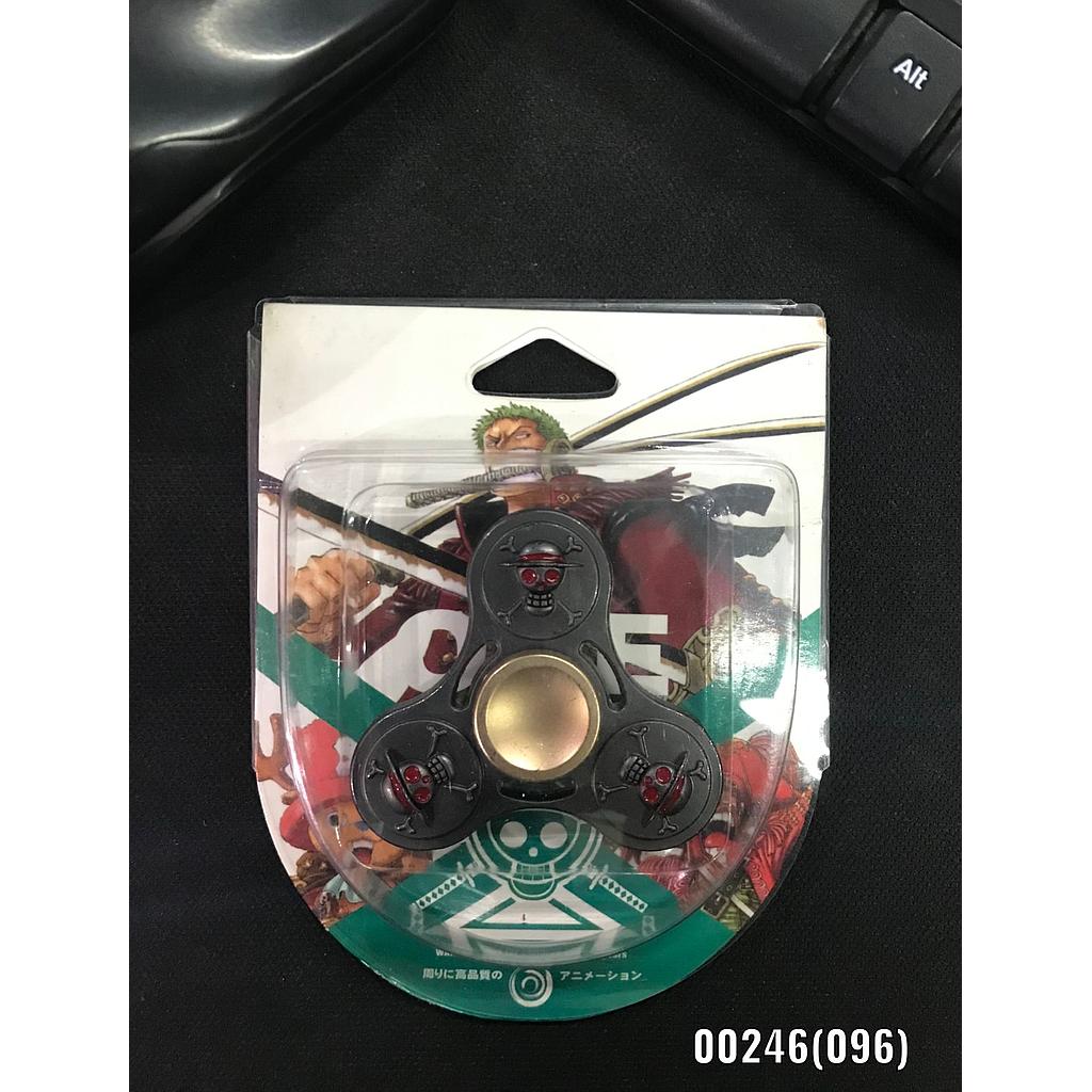 Spinner Besi 3 Sisi Bulat Corak One Piece Mika