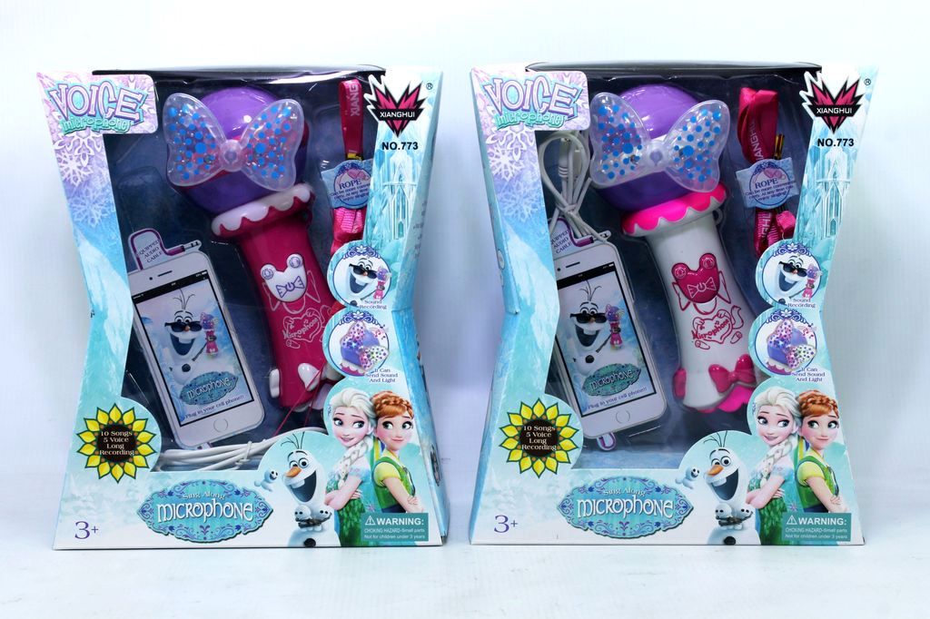 Microphone Set Frozen B/O Voice Box Window @72