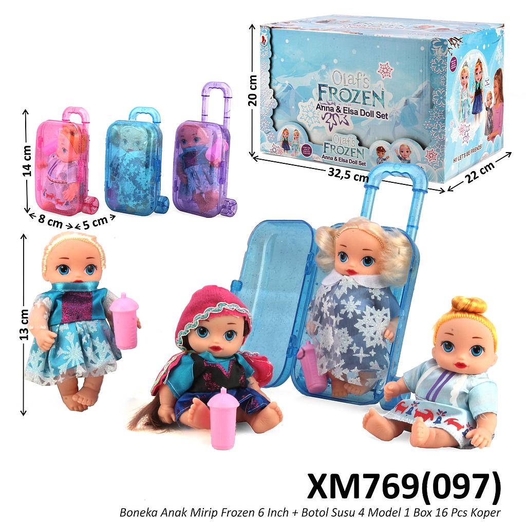 Boneka Frozen Koper 5 Inch + Acc Olaf's Frozen Adventure 1 Box 16 Pcs Koper @384