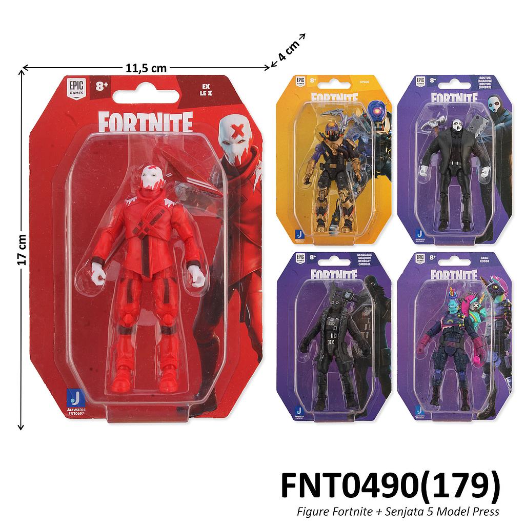Action Figure Fortnite Senjata 5 Model Press @9