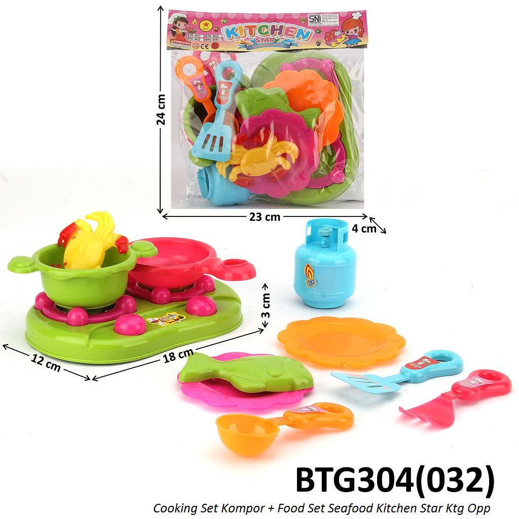 Cooking Set Kitchen Star Ktg Opp @144