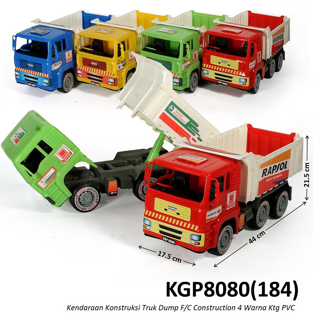 Truk Konstruksi Dump Tronton F/C Construction Ktg PVC @16