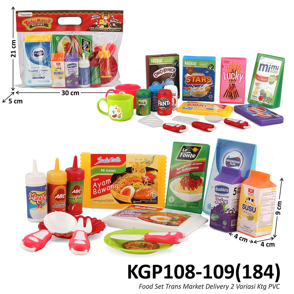 Supermarket Set Belanjaan Trans Market Delivery Ktg PVC @72