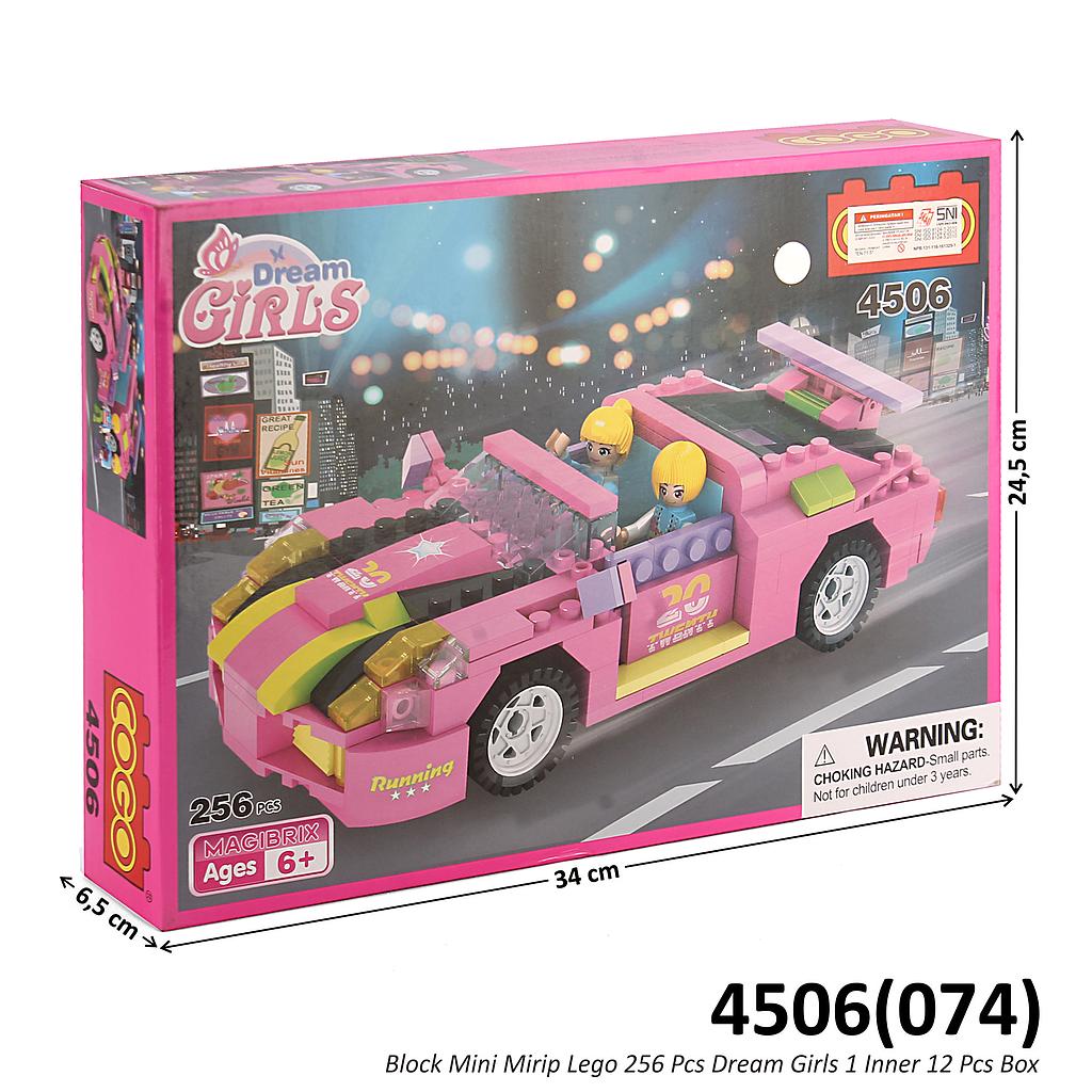 Mini Block Friends Mobil Cogo 256 Pcs Dream Girls 1 Inner 12 Pcs Box @24