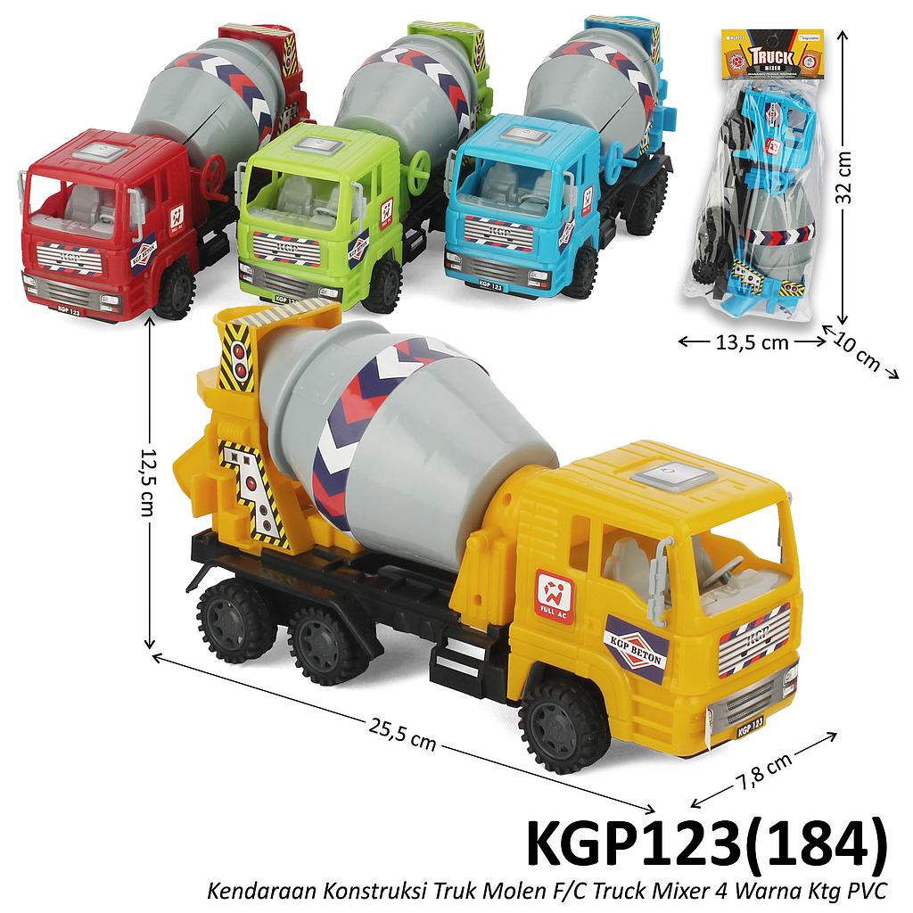 Truk Molen Tronton 25 cm F/C Truck Mixer Ktg PVC @72