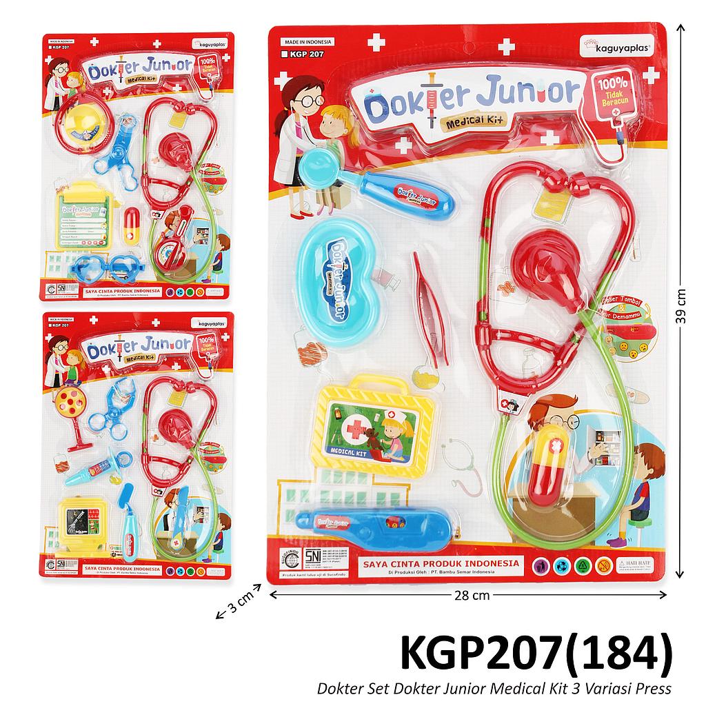 Dokter Set Dokter Junior Medical Kit Press @72
