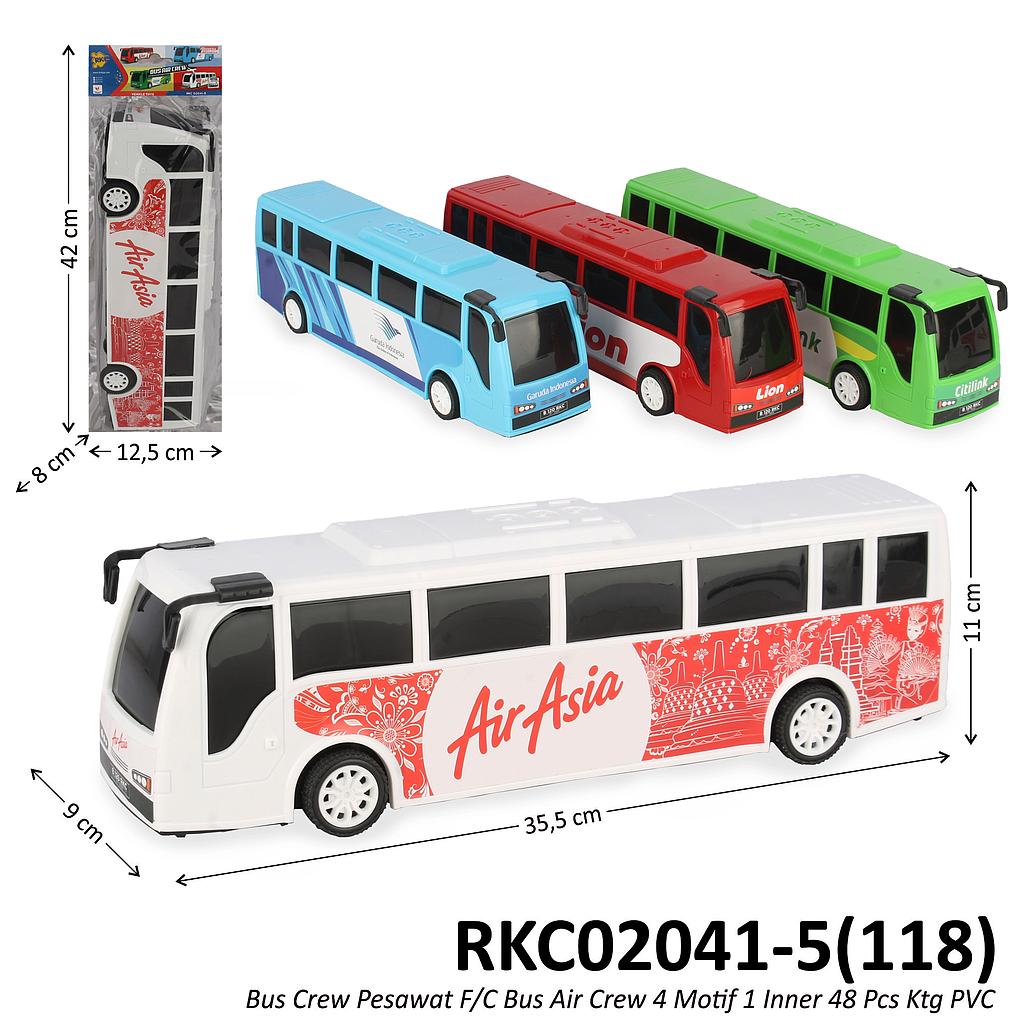 Bus Gambar Logo Pesawat F/C Bus Air Crew 1 Inner 48 Pcs Ktg PVC @96