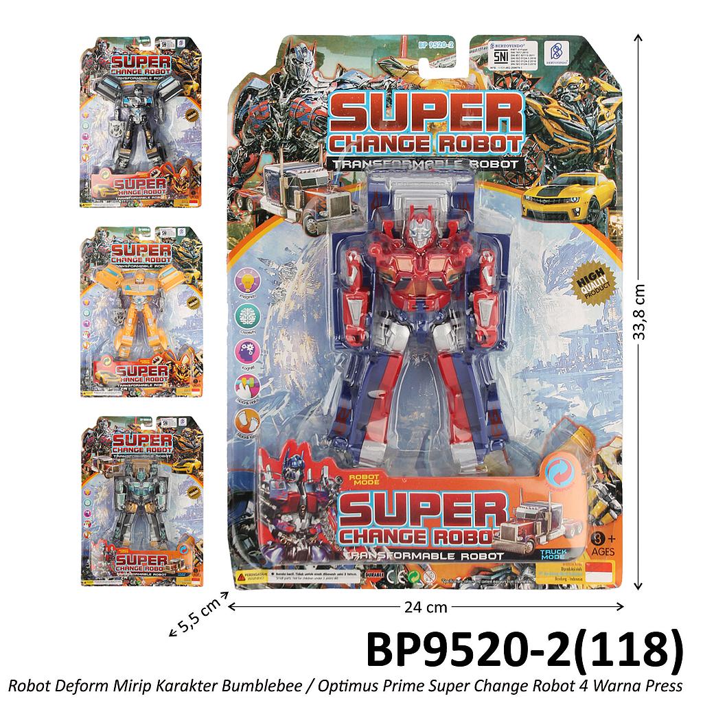 Robot Deform Transformers Bumblebee / Optimus Prime Super Change Robot Press @72