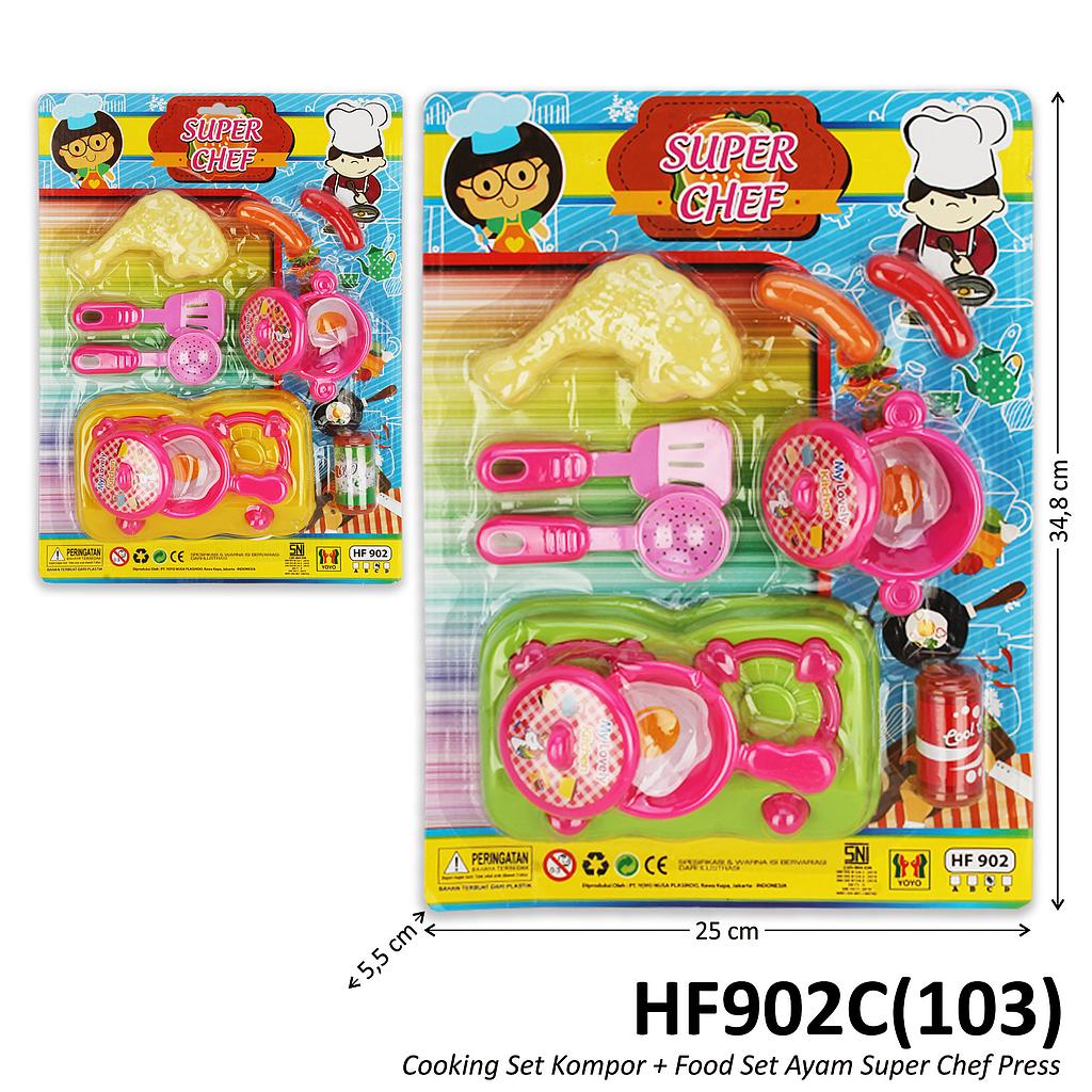 Cooking Set Kompor + Ayam Super Chef Press @72