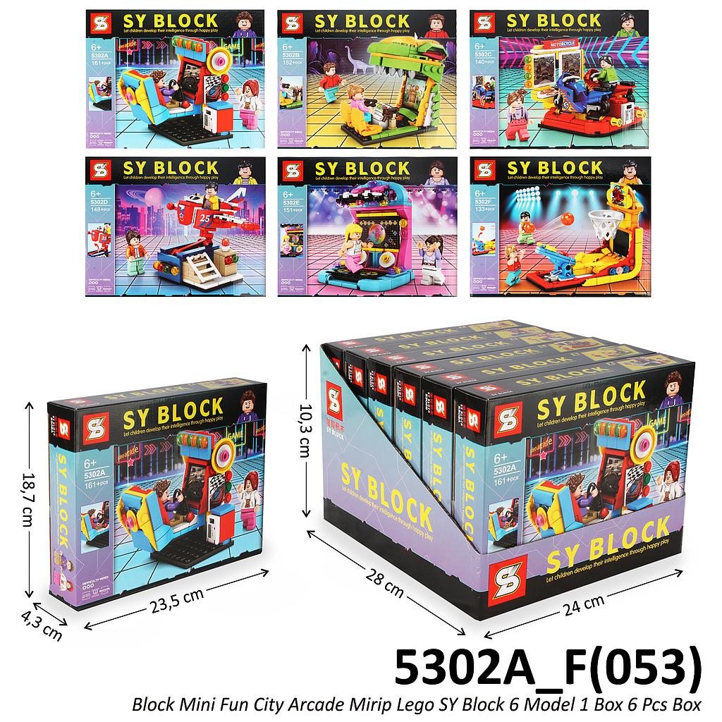 (ONLINE) Mini Block Mesin Game Arcade SY Block Box @1