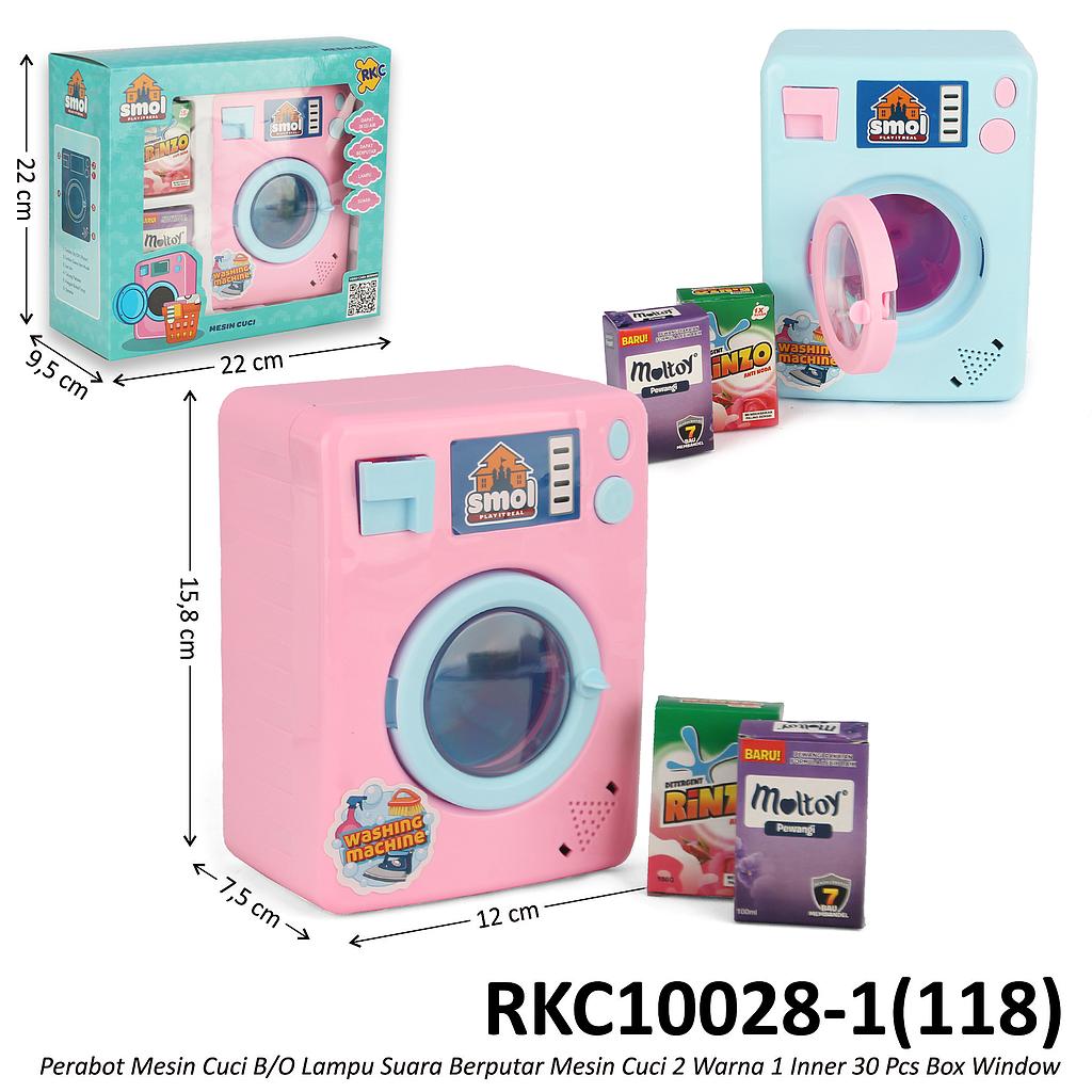 Perabot Mesin Cuci B/O Lampu Suara Berputar Mesin Cuci 1 Inner 30 Pcs Box Window @60