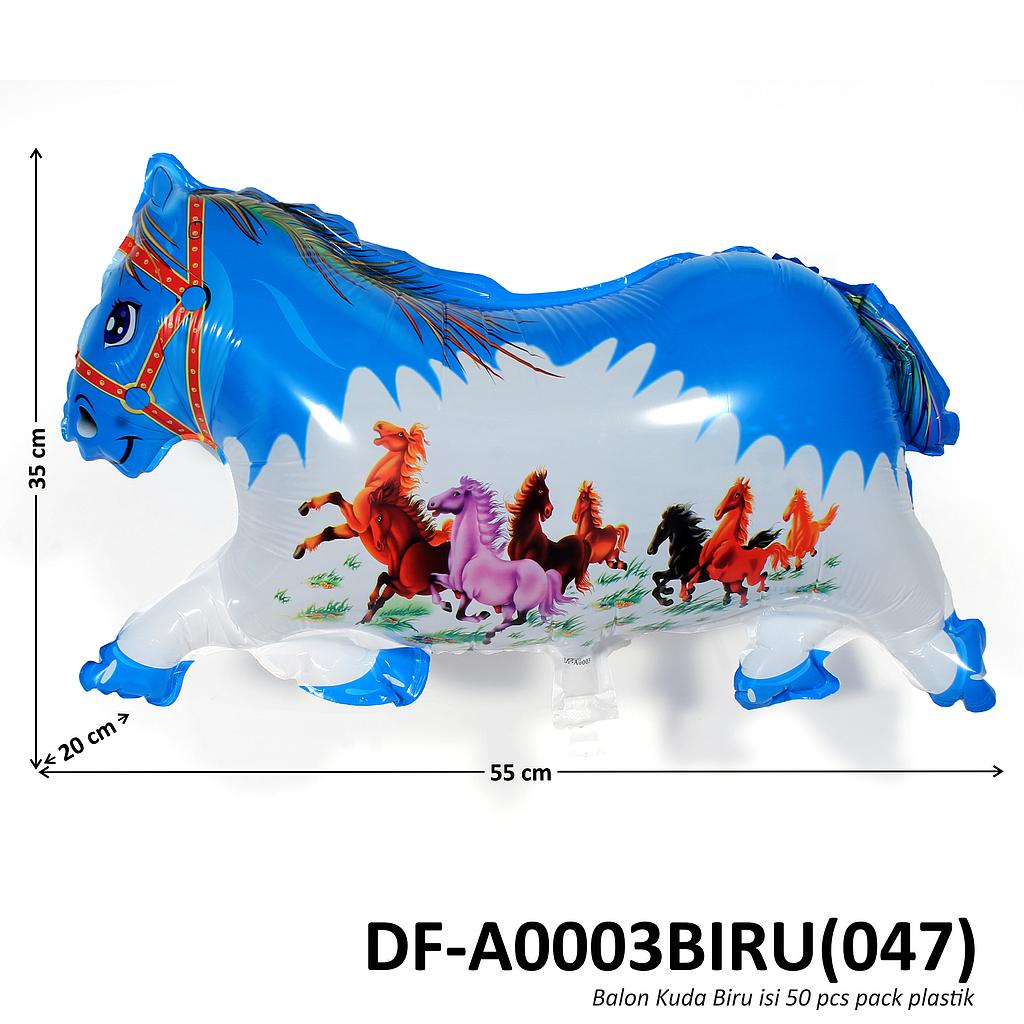 Balon Gas Kuda 50 Pcs Pack Plastik @60