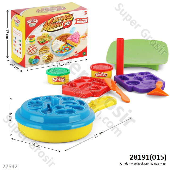Fun-Doh Martabak Miniku Box @35