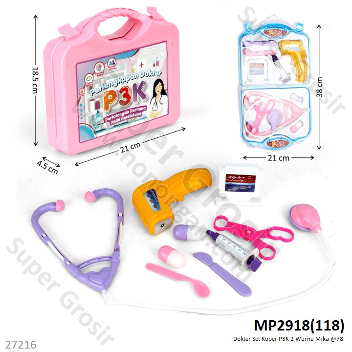 Dokter Set Koper P3K Mika @78
