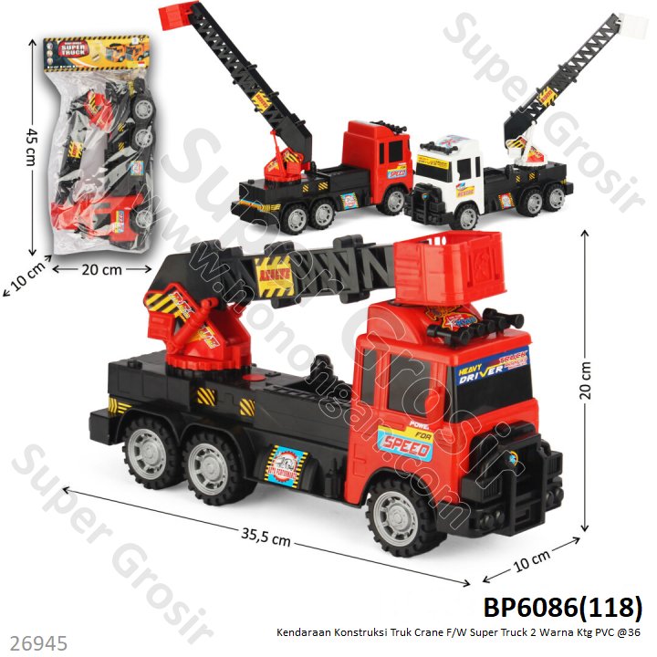 Truk Ladder Tronton F/W Super Truck Ktg PVC @36