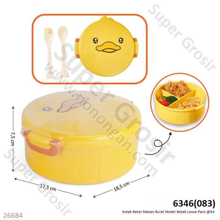 Lunch Box Bebek Ktg Shrink @64