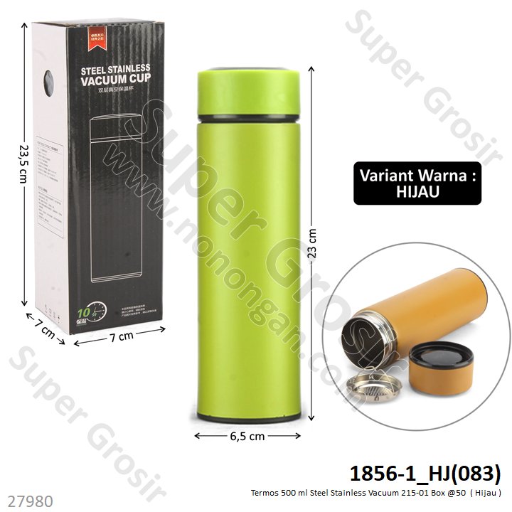 Termos 500 ml Steel Stainless Vacuum 215-01 / 151-1 Box @50