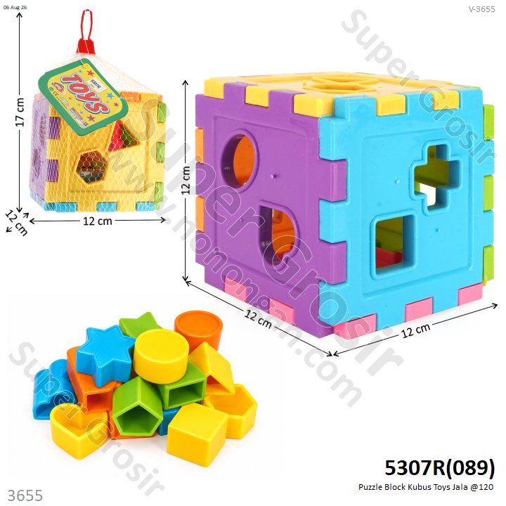 Puzzle Block Kubus Toys Jala @120