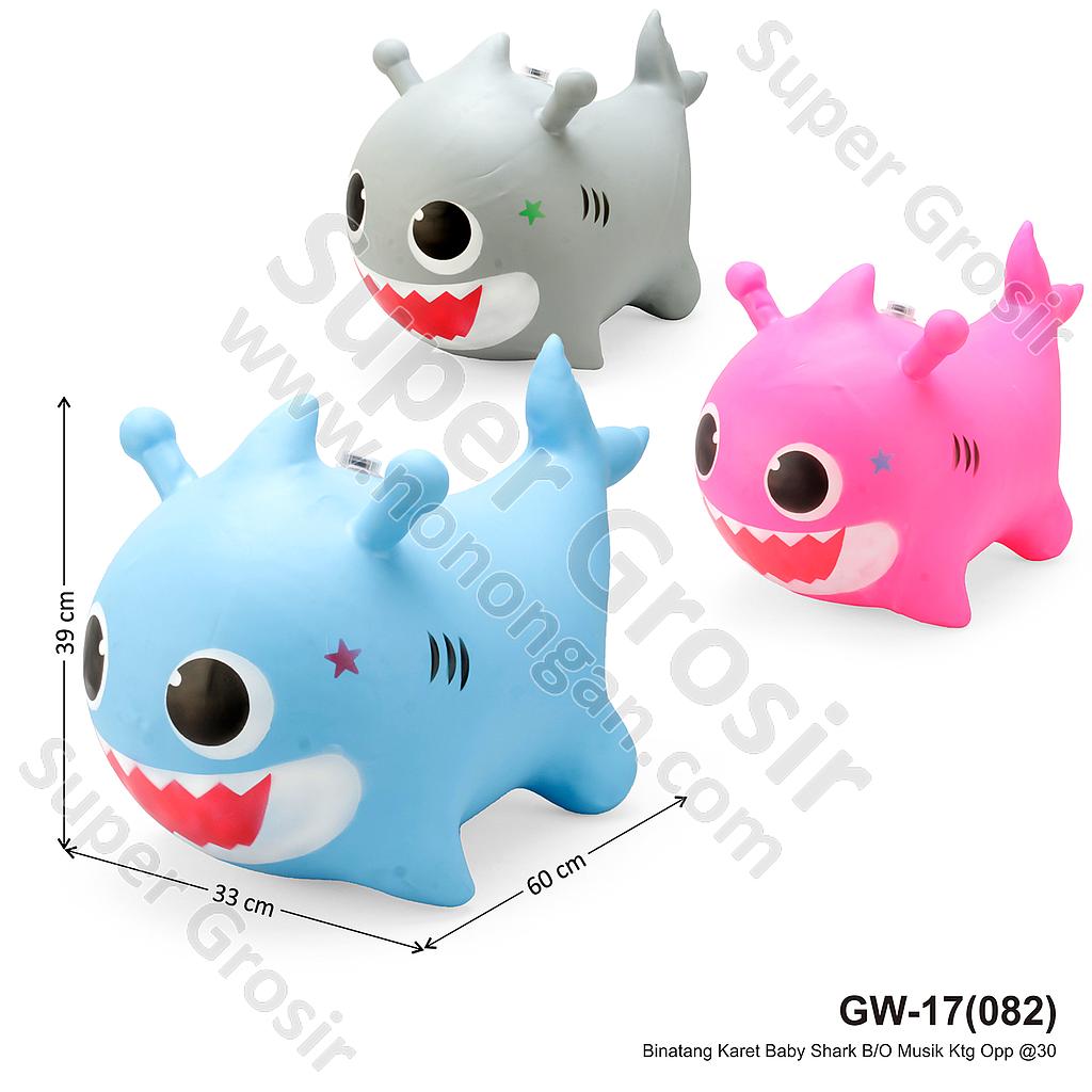 Binatang Karet Baby Shark B/O Musik Ktg Opp @30