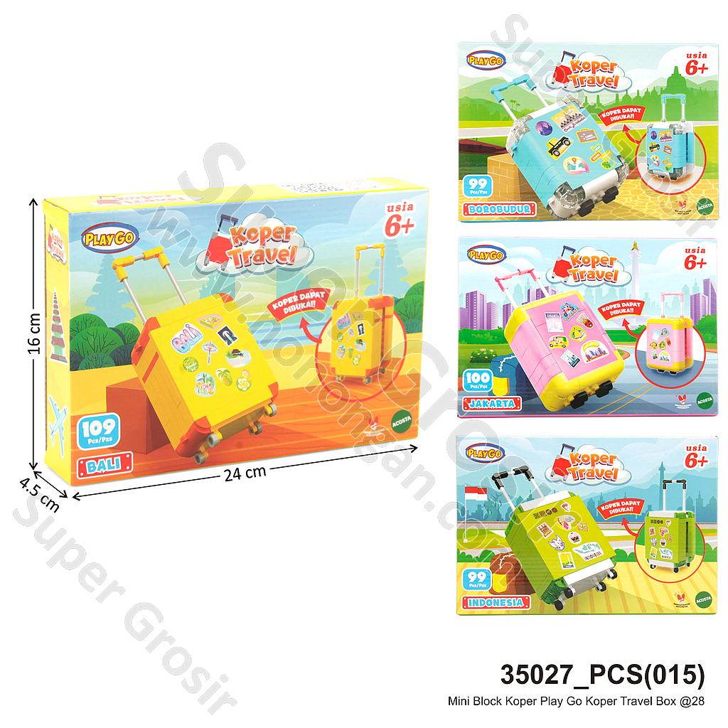 Mini Block Koper Play Go Koper Travel Box @28