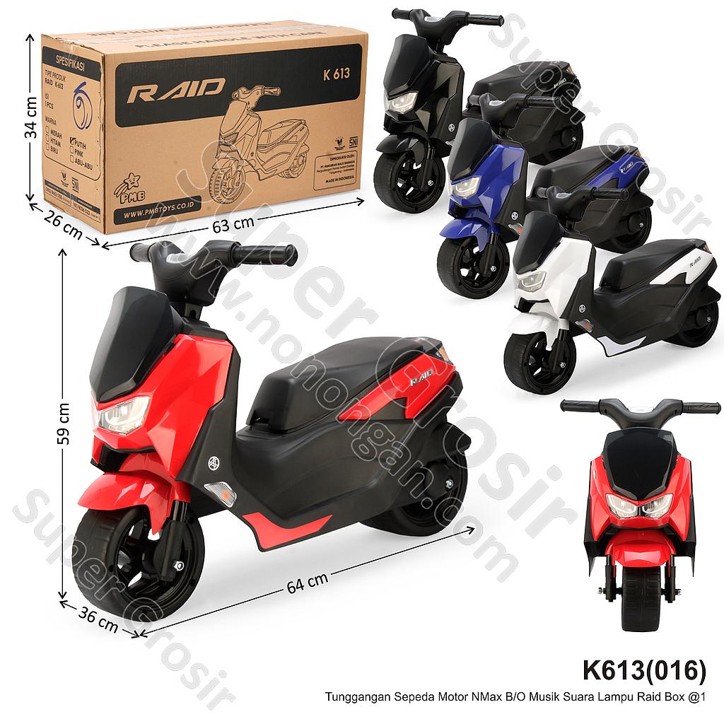 Tunggangan Sepeda Motor NMax B/O Musik Raid Box @1