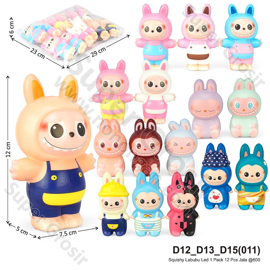Squishy Labubu Led 1 Pack 12 Pcs Jala @600