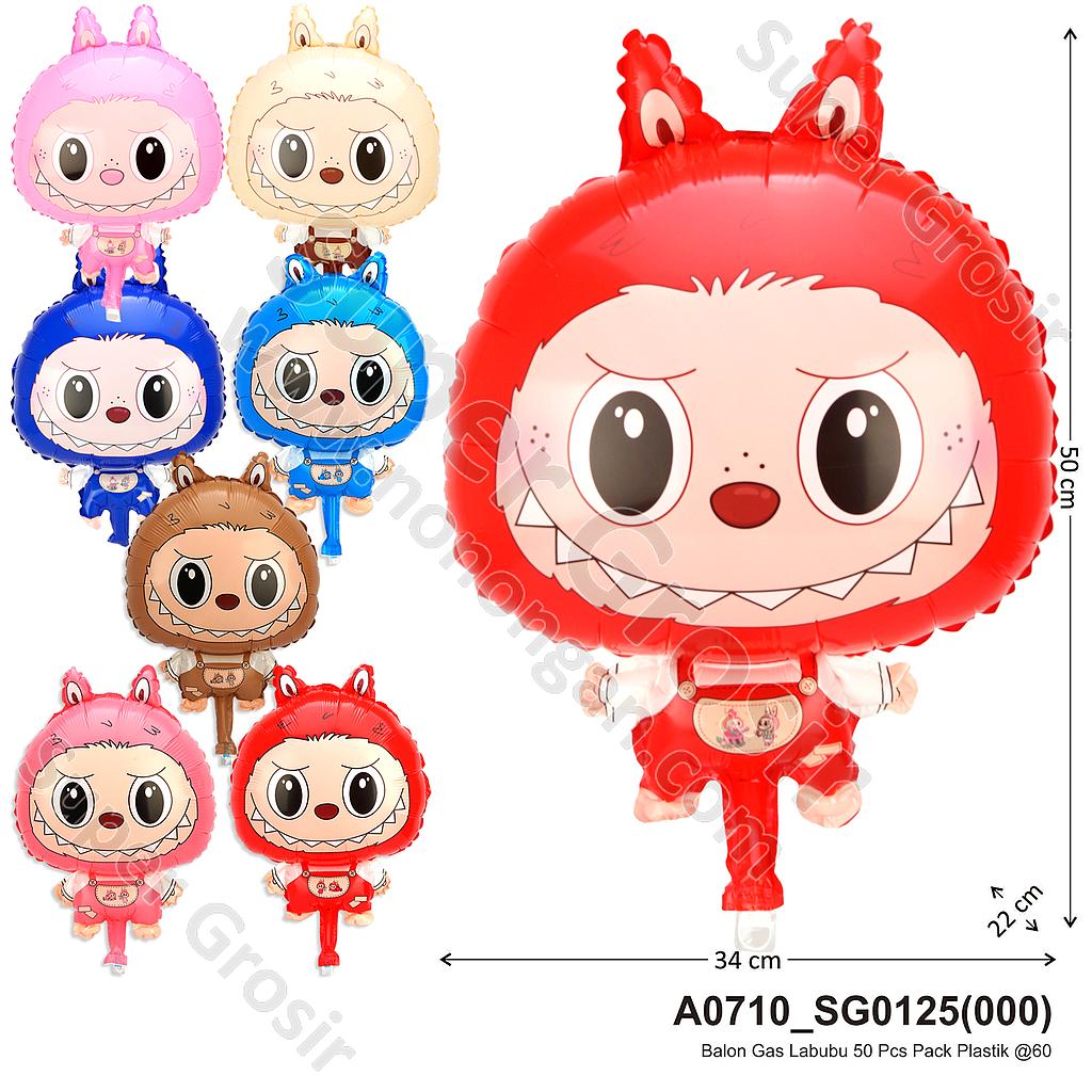 Balon Gas Labubu 50 Pcs Pack Plastik @60