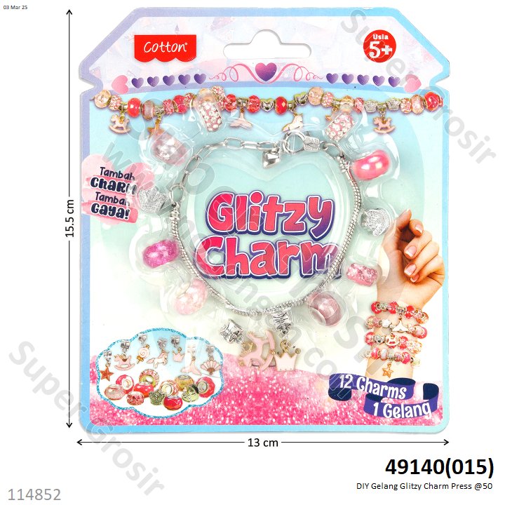 Gelang DIY Glitzy Charm Press @50