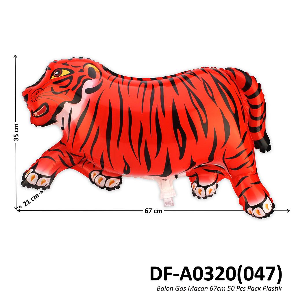 Balon Gas Macan 67 cm 50 Pcs Pack Plastik @60