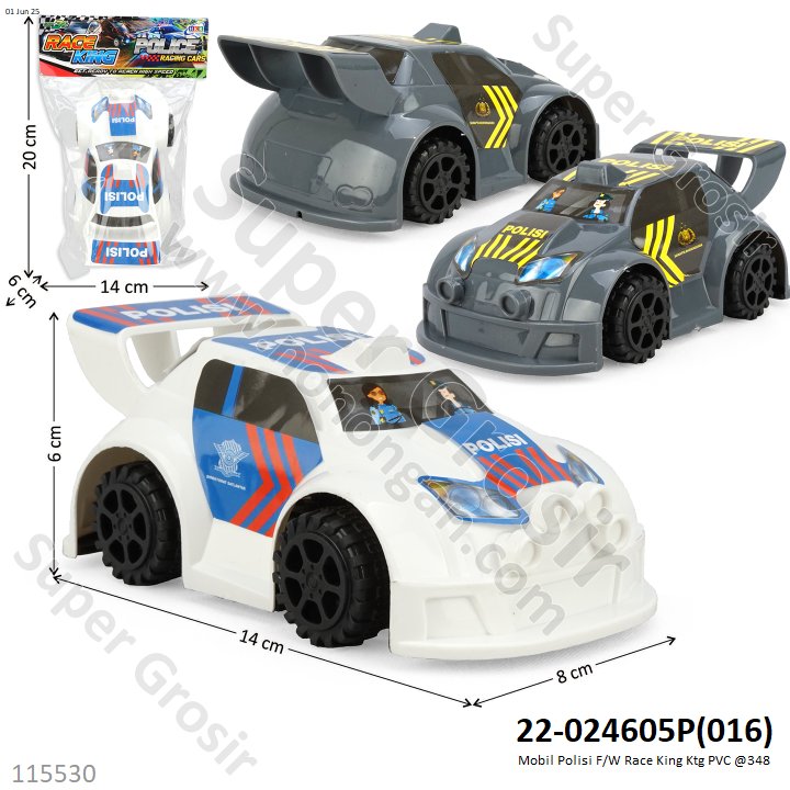 Mobil Polisi F/W Race King Ktg PVC @348