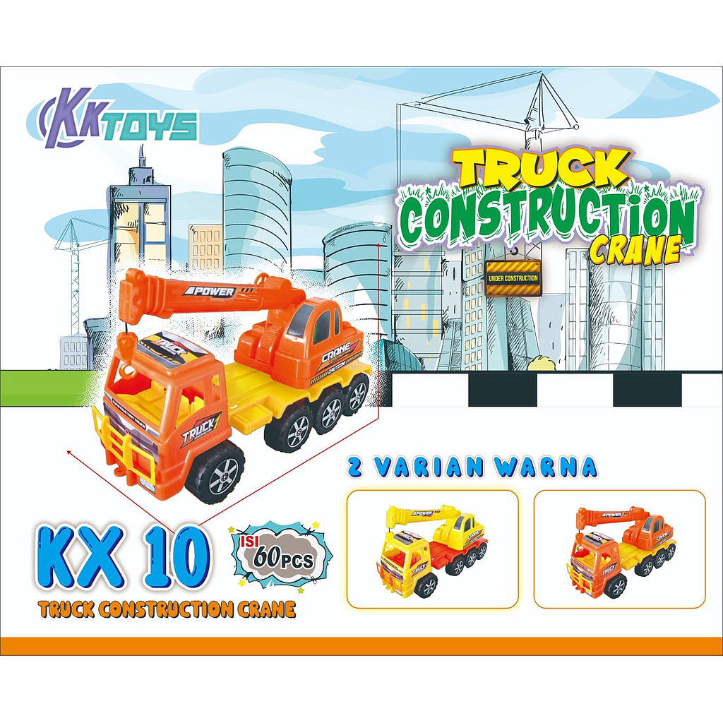 Truk Konstruksi F/W Truck Ktg PVC @60