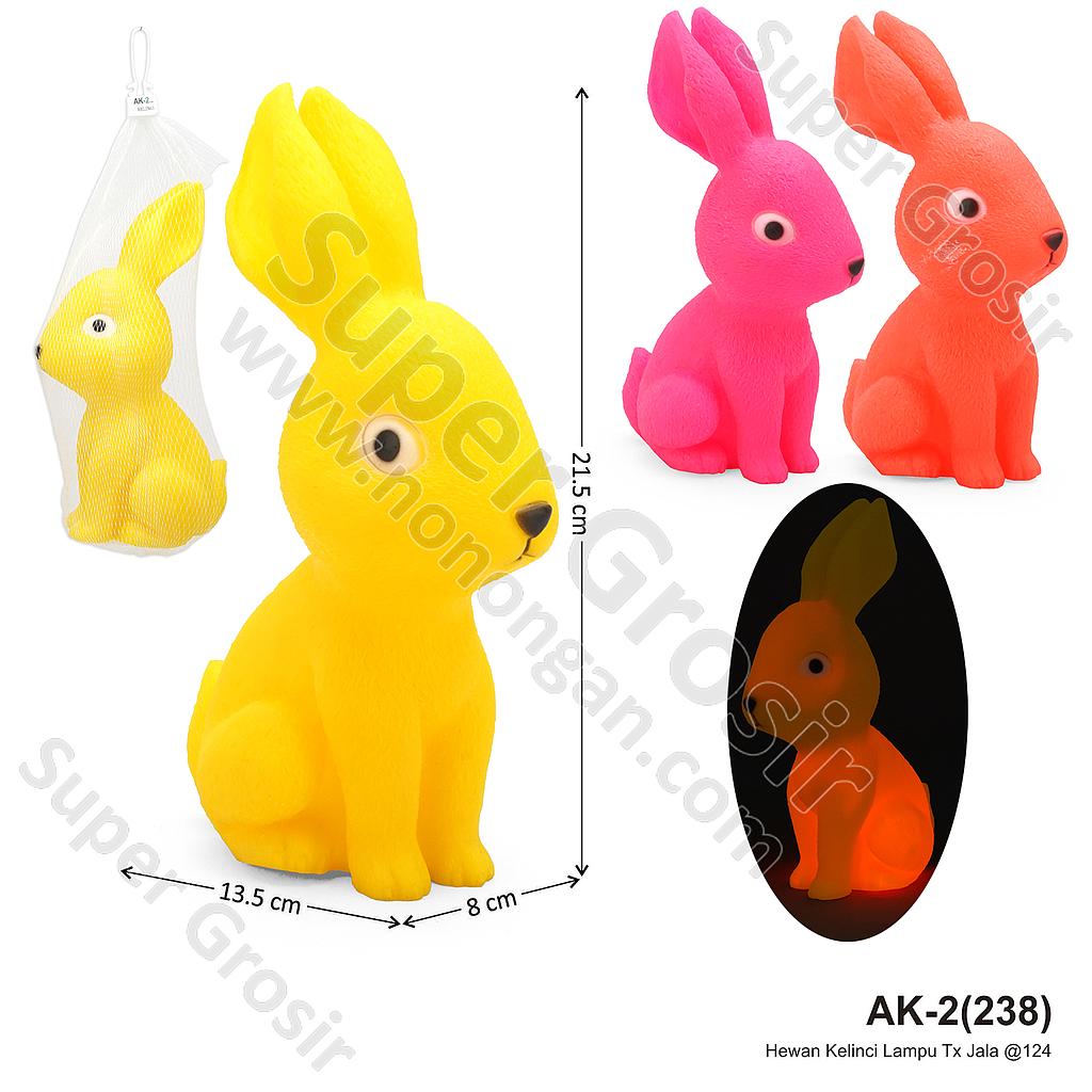 Boneka Cit-cit Hewan Kelinci Lampu Tx Jala @124