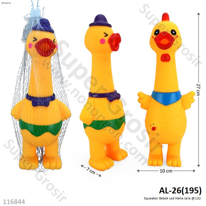 Boneka Cit-cit Bebek Lampu Haha Jala @132