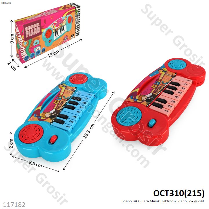 Piano B/O Suara Musik Elektronik Piano Box @288