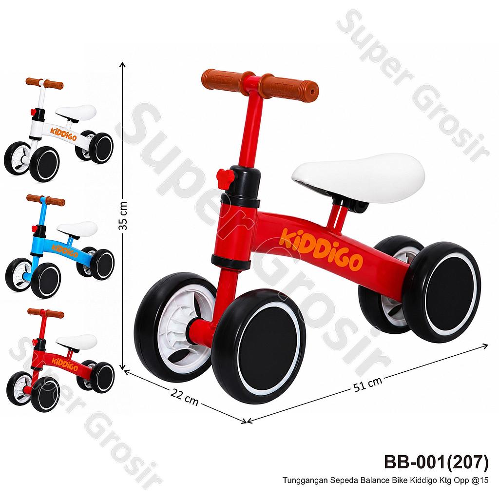 Tunggangan Sepeda Balance Bike Kiddigo Ktg Opp @15