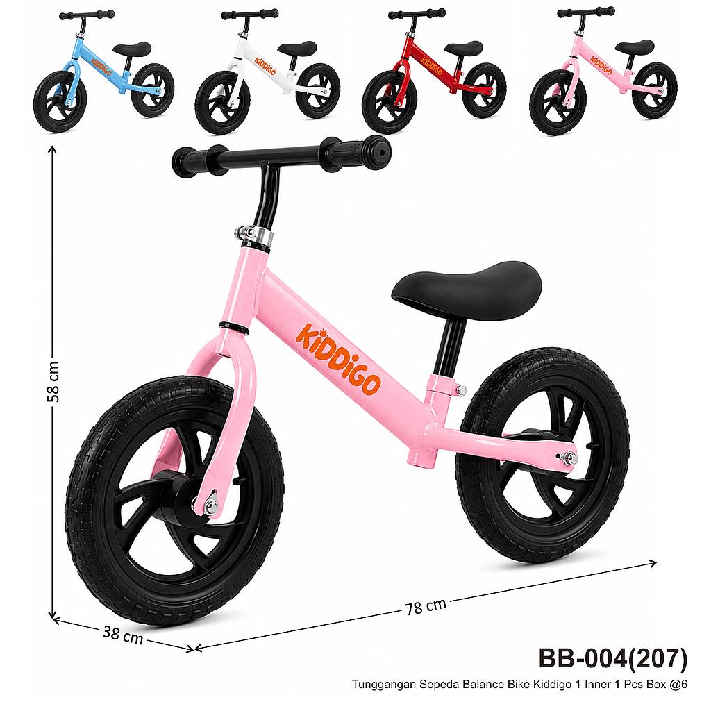 Tunggangan Sepeda Balance Bike Kiddigo 1 Inner 1 Pcs Box @6
